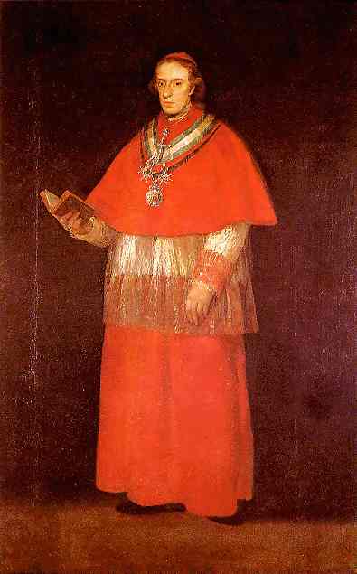 Кардинал Луис Мария де Бурбон и Валлабрига, Франсиско Хосе де Гойя-и-Лусьентес