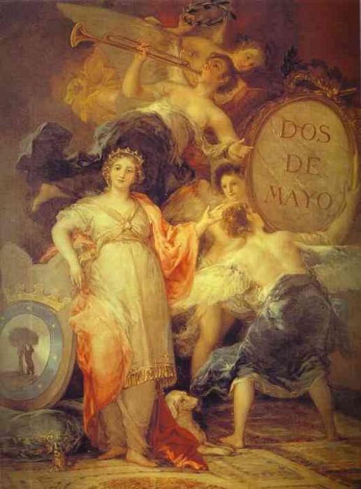 Allegory of the City of Madrid, Francisco Jose De Goya y Lucientes