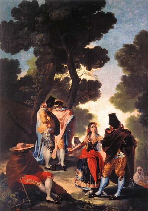 A Walk in Andalusia, Francisco Jose De Goya y Lucientes