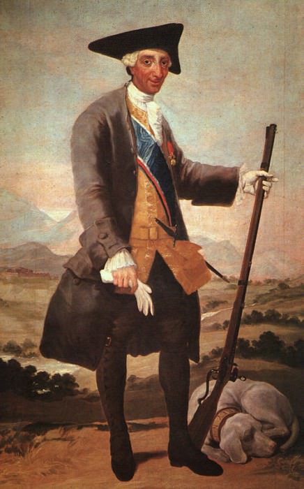 Charles III, 1786-88, oil on canvas, Museo del Prado, M, Francisco Jose De Goya y Lucientes