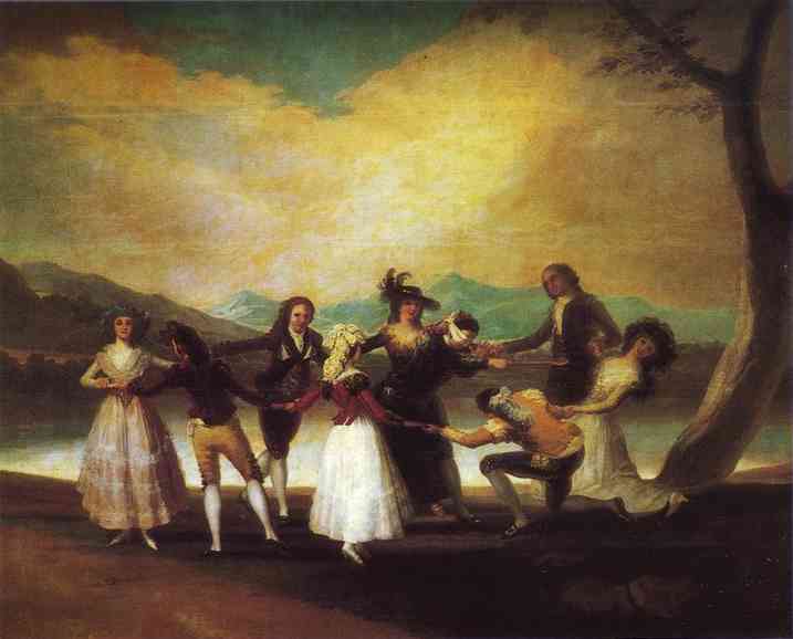 Игра в жмурки, Франсиско Хосе де Гойя-и-Лусьентес