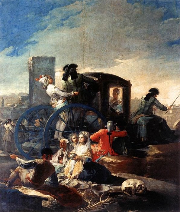 The Crockery Vendor, Francisco Jose De Goya y Lucientes