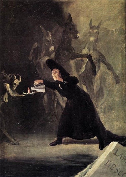 The Bewitched Man, Francisco Jose De Goya y Lucientes