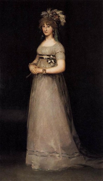 POrtrait of the Countess of Chincon, Francisco Jose De Goya y Lucientes