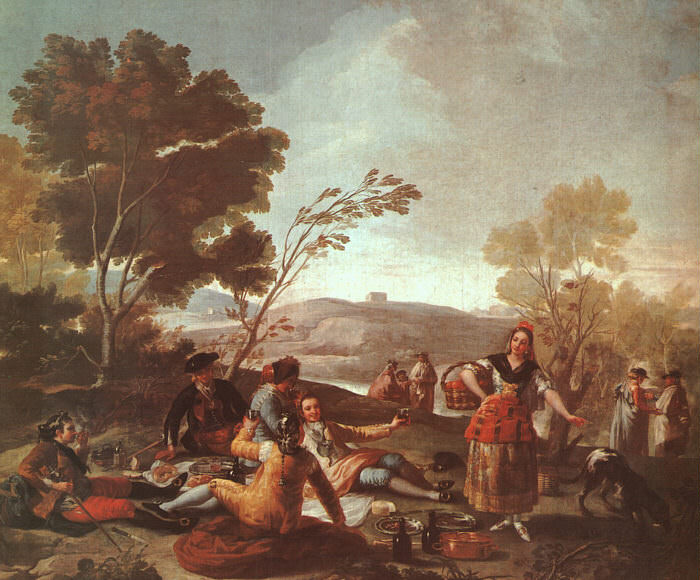 Пикник, Франсиско Хосе де Гойя-и-Лусьентес
