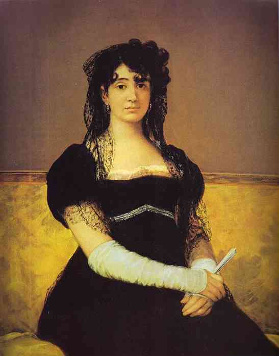 Портрет Антонии Сарате, Франсиско Хосе де Гойя-и-Лусьентес