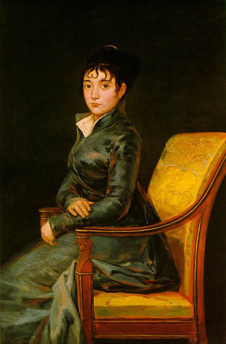 Dona Teresa Sureda, ca 1805, 119.8x79.4 cm, National Ga, Francisco Jose De Goya y Lucientes