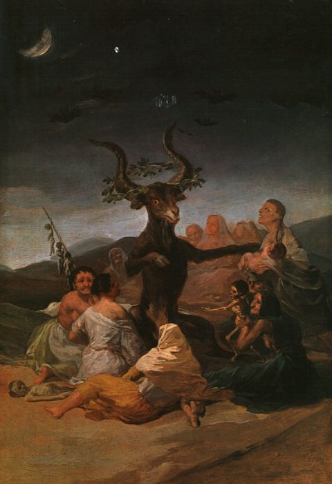 Witches Sabbath, Francisco Jose De Goya y Lucientes