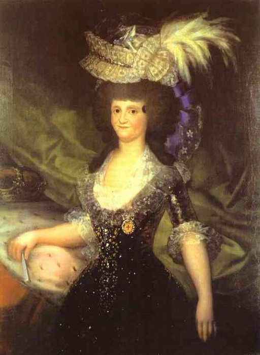Королева Мария Луиза, Франсиско Хосе де Гойя-и-Лусьентес