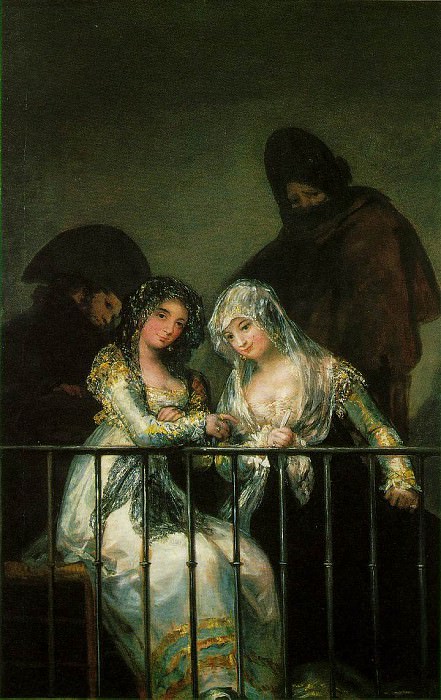 Group-balcony, Francisco Jose De Goya y Lucientes