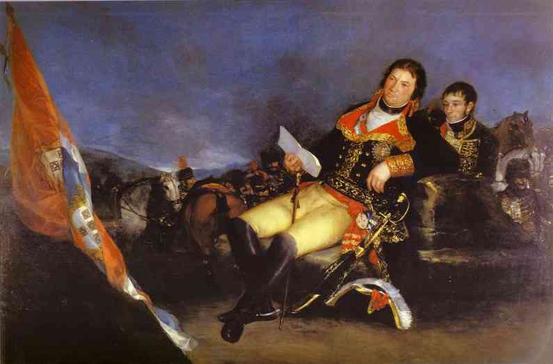 Мануэль Годой, герцог Алькудии, Принц мира, Франсиско Хосе де Гойя-и-Лусьентес