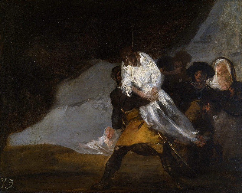 The Hanged Monk, Francisco Jose De Goya y Lucientes