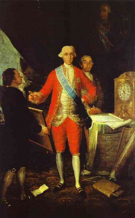 1783 The Count of Floridablanca, Francisco Jose De Goya y Lucientes