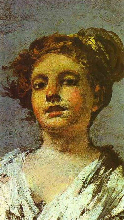 Girl with a Jug. , Francisco Jose De Goya y Lucientes