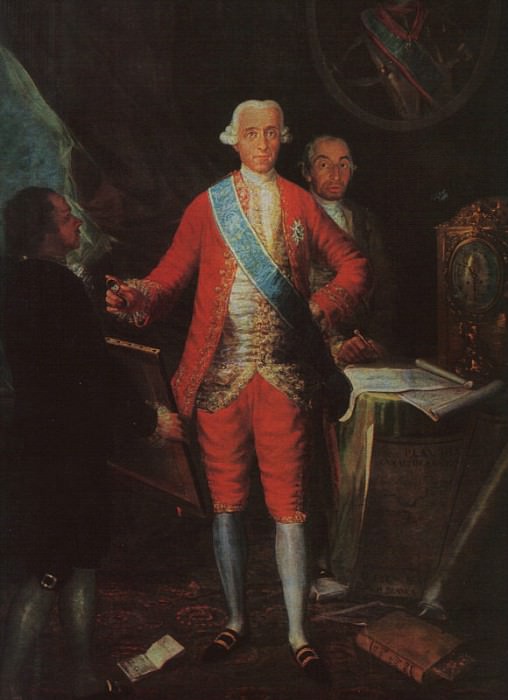 Граф Флоридабланка, Франсиско Хосе де Гойя-и-Лусьентес