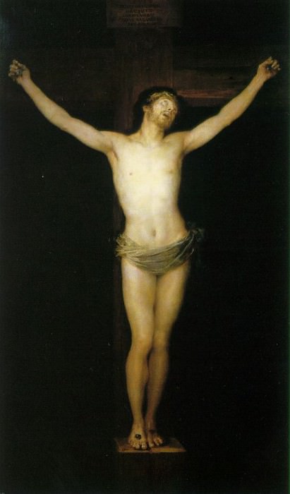 Crucified Christ, Francisco Jose De Goya y Lucientes