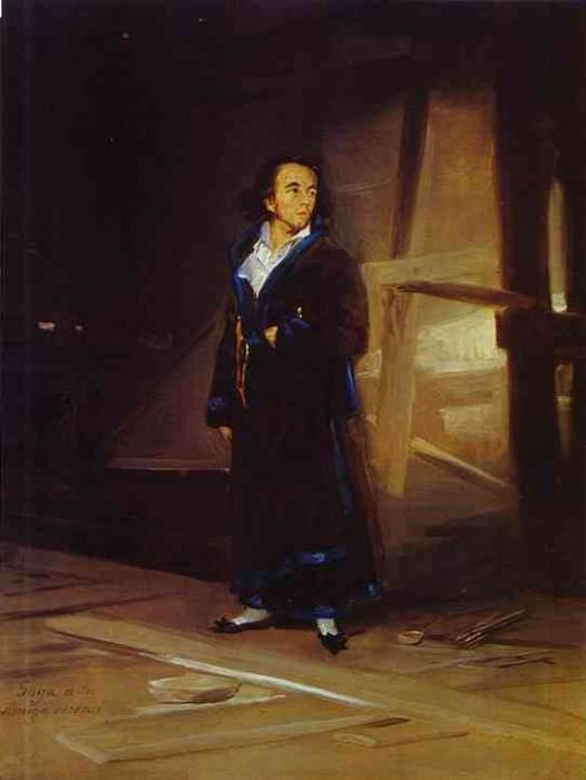 Portrait of the Artist Julio Asensio, Francisco Jose De Goya y Lucientes