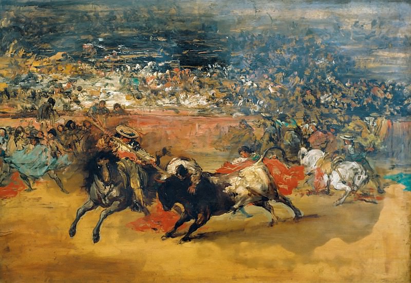 The Bullfight, Francisco Jose De Goya y Lucientes