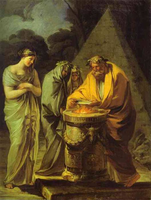 The Sacrifice to Vesta, Francisco Jose De Goya y Lucientes