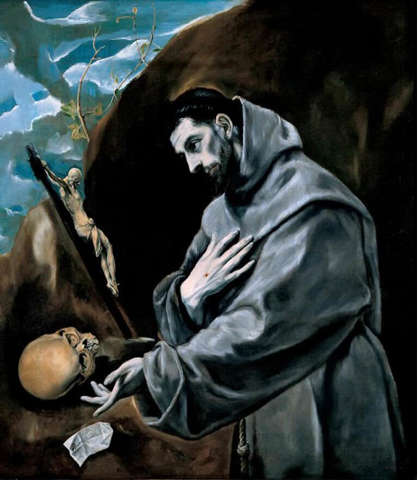 Молящийся Святой Франциск, Эль Греко