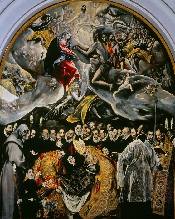 Погребение графа Оргаса, Эль Греко