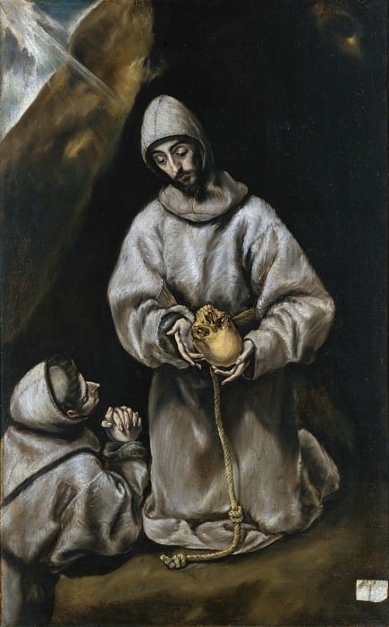 Святой Франциск в размышлении [мастерская], Эль Греко
