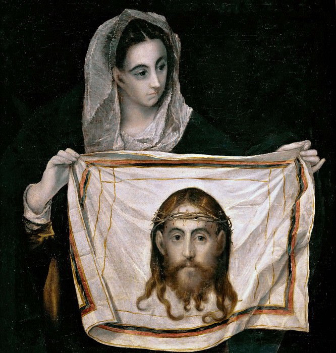 Святая Вероника с платом, Эль Греко
