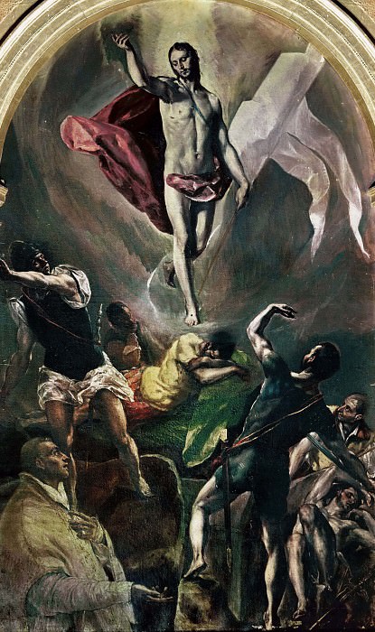 Resurrection, El Greco
