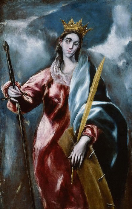 Святая Екатерина, Эль Греко