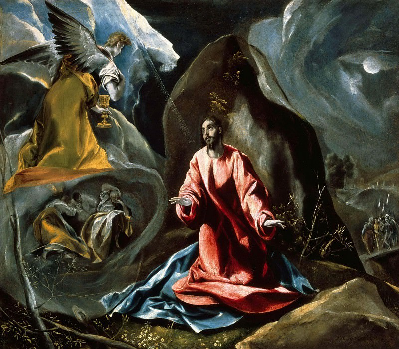 Христос на Елеонской горе , Эль Греко