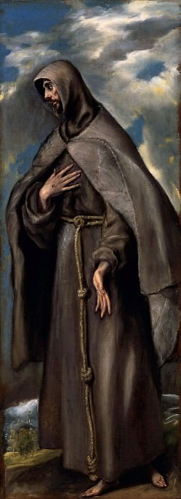 St.Francis of Assisi, El Greco