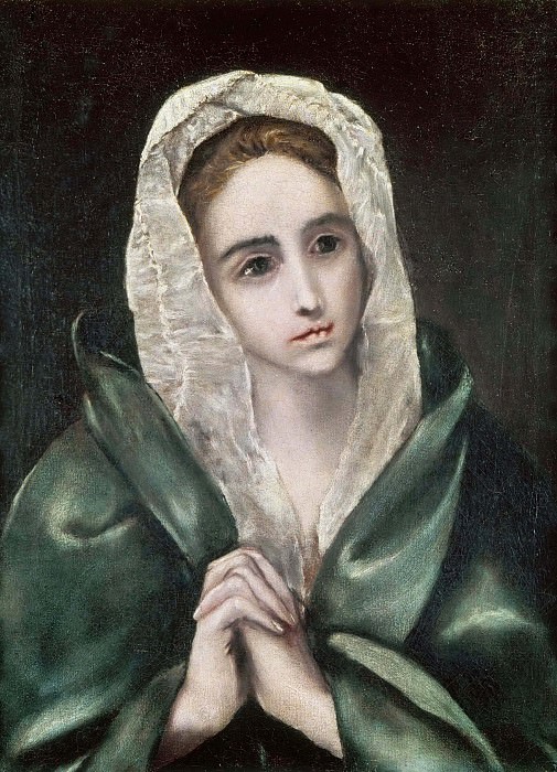 Mourning Madonna, El Greco