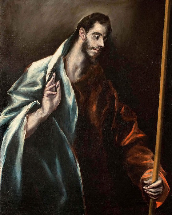Apostle St Thomas, El Greco