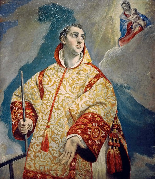 Vision of Saint Laurentius, El Greco