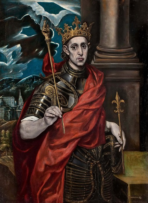 St Louis, King of France, El Greco