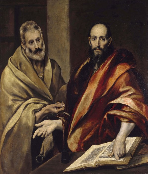 Saints Peter and Paul, El Greco