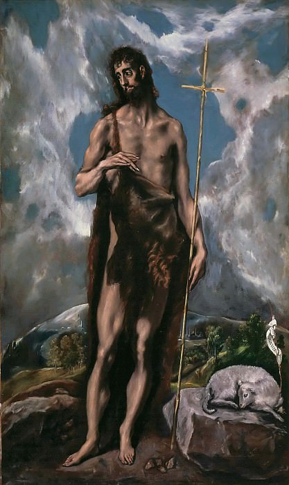 St. John the Baptist, El Greco