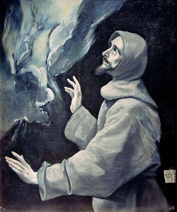 Стигматизация святого Франциска, Эль Греко