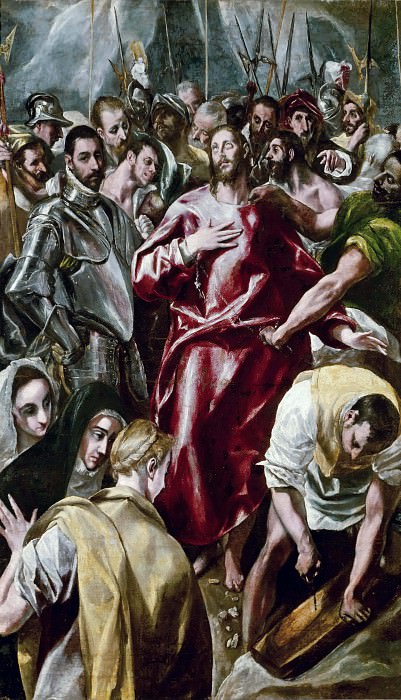 Срывание риз со Христа, Эль Греко