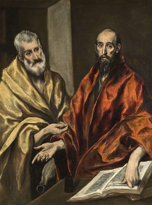 Святые Пётр и Павел, Эль Греко