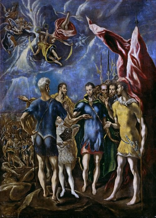 The martyrdom of St. Maurice, El Greco