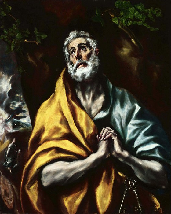 The Repentant St. Peter, El Greco