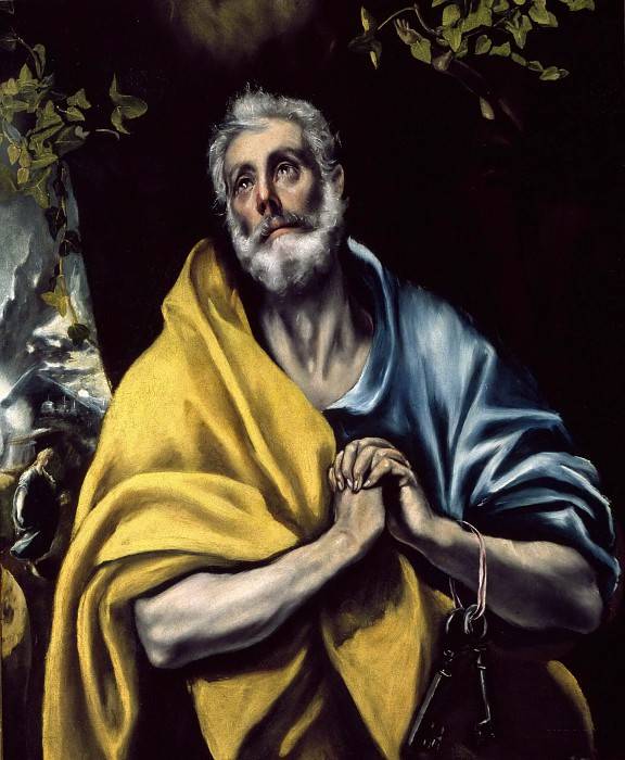 The Tears of Saint Peter, El Greco