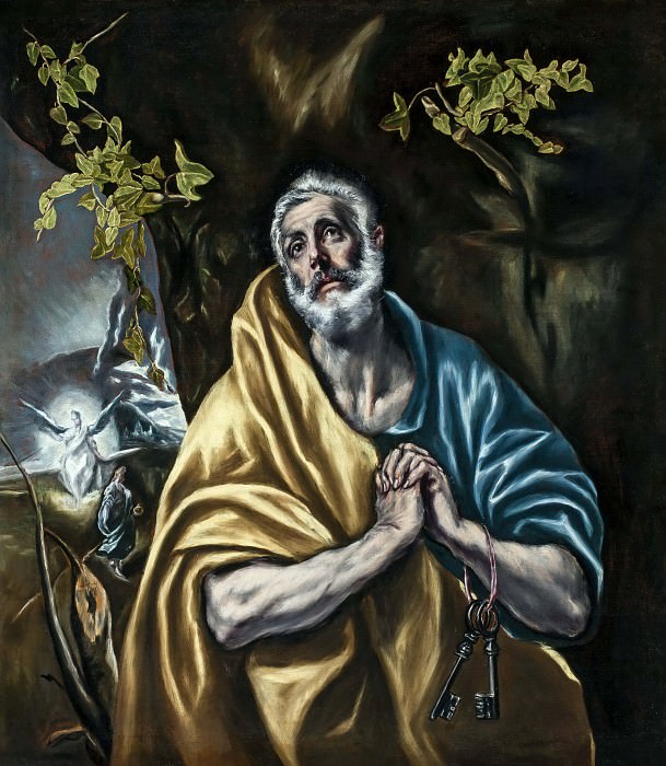 The Penitent Saint Peter, El Greco