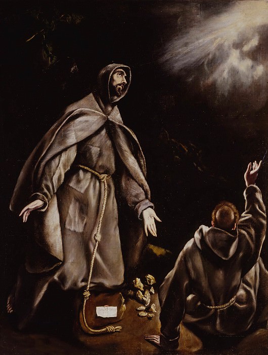 Святой Франциск в экстазе, Эль Греко