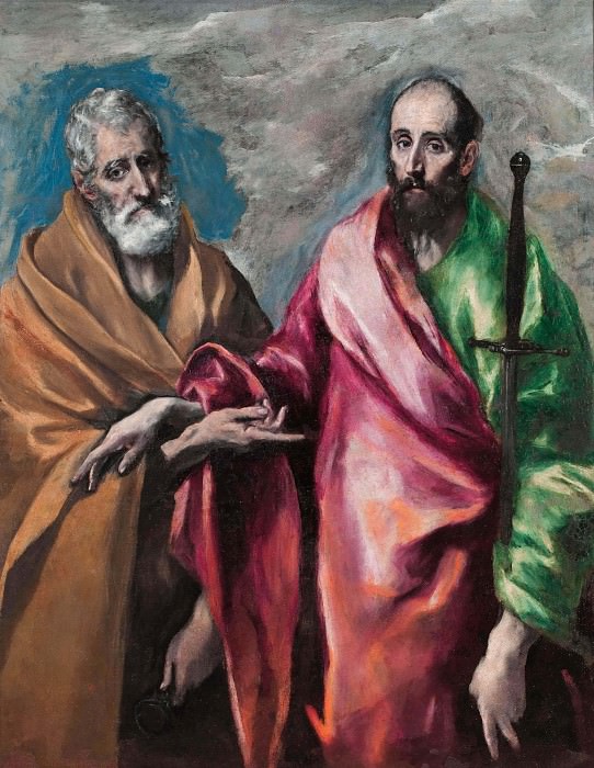 Святые Петр и Павел, Эль Греко