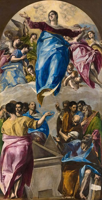 Вознесение Девы Марии, Эль Греко