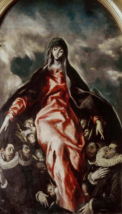 Virgin of Charity, El Greco