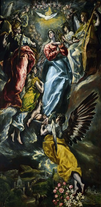 Вознесение Девы Марии, Эль Греко
