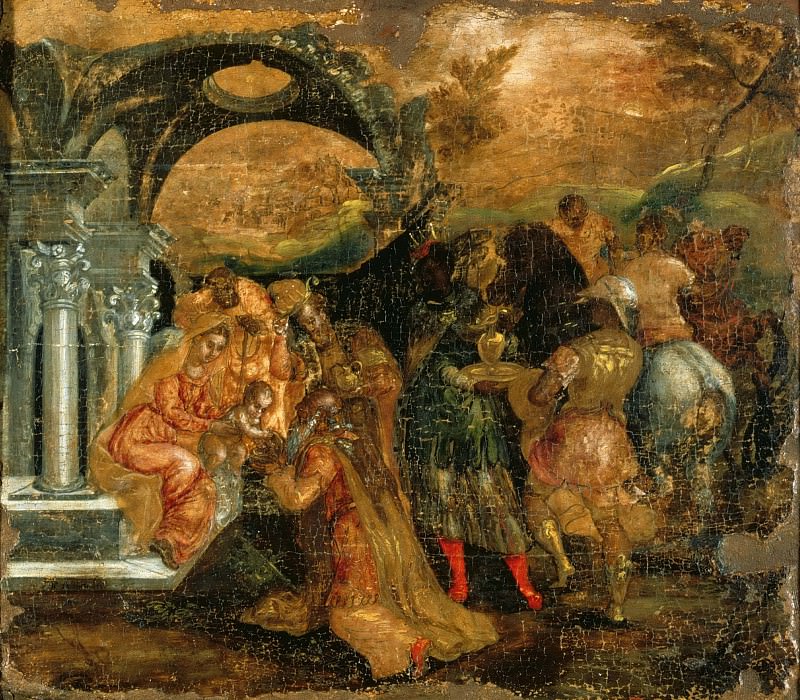 Поклонение волхвов, Эль Греко